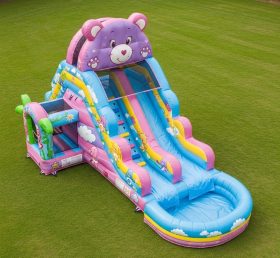 T8-7187 Care Bears Theme Inflatable Wate...