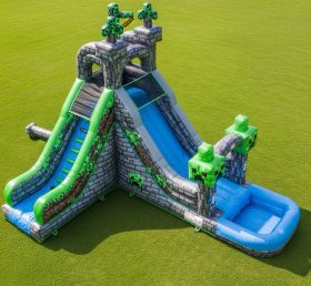 T8-7325 Minecraft Theme Inflatable Water...