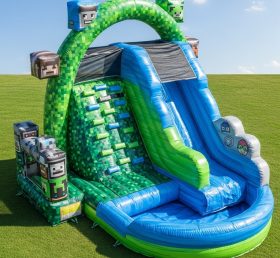 T8-7328 Minecraft Theme Inflatable Water...