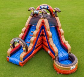 T8-7358 Naruto Theme Inflatable Water Sl...
