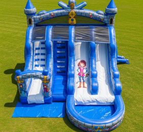 T8-7365 Nella Knight Theme Inflatable Wa...
