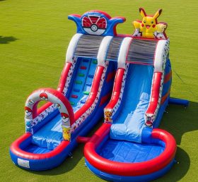 T8-7402 Pokemon Theme Inflatable Water S...