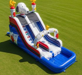 T8-7467 Snoopy Theme Inflatable Water Sl...