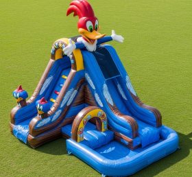 T8-7610 Woody Woodpecker Theme Inflatabl...