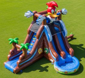 T8-7614 Woody Woodpecker Theme Inflatabl...