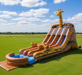 T8-7673 Giraffe Theme Giant Slide