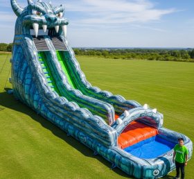 T8-7737 Monster Theme Water Slide