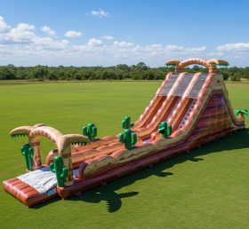 T8-7747 Desert Theme Inflatable Slide