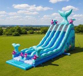T8-7788 Mermaid Theme Inflatable Slide