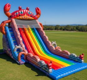 T8-7842 Crab Theme Giant Slide