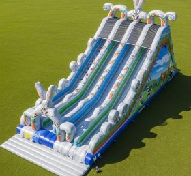 T8-8978 Looney Tunes Inflatable Dry Slid...