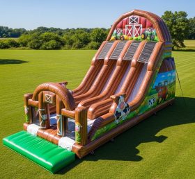 T8-9192 Farm Theme Inflatable Slide