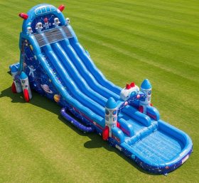T8-9258 Space Rocket Inflatable Water Sl...