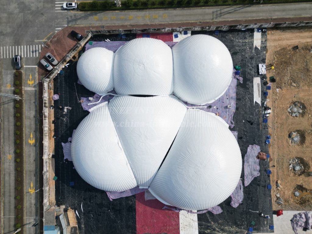 Tent1-6688 World’s Largest Airtight Inflatable Dome