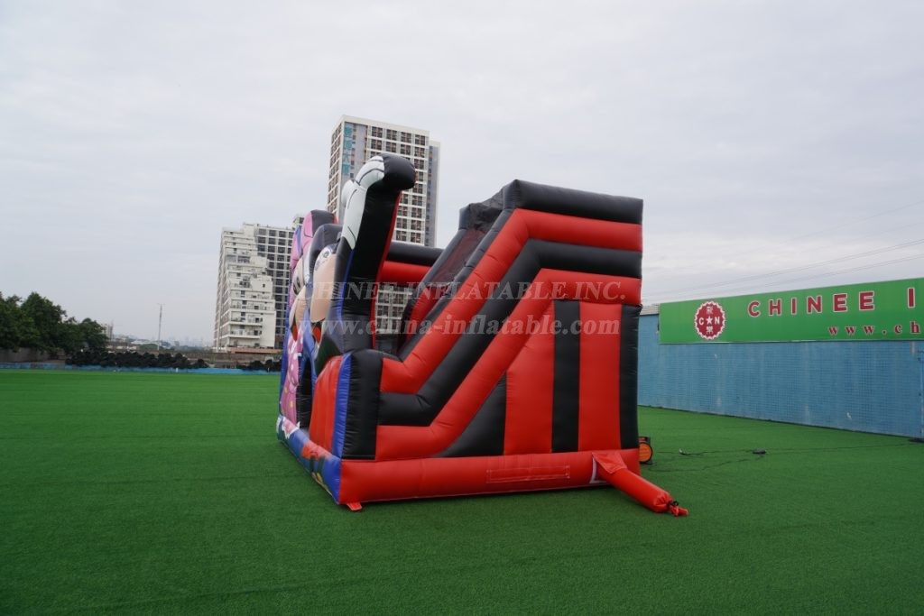 T2-4895B Mickey Mouse Bouncy Castle with Slide