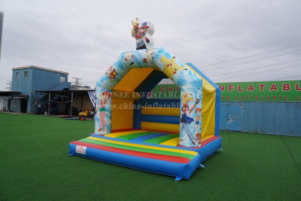 T2-3339J Pokémon-themed inflatable bouncer