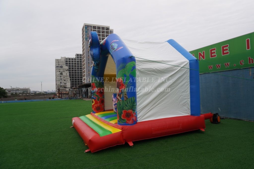 T2-3339K Lilo & Stitch-themed Inflatable Bouncer