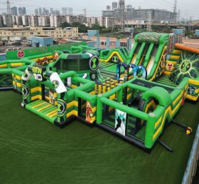 GF3-113 Ben 10 Theme Inflatable Park