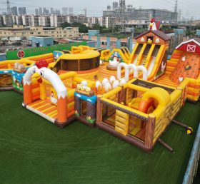 GF3-125 Chicken Theme Inflatable Park