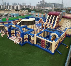 GF3-166 Horse Carriage Theme Inflatable ...