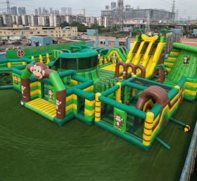 GF3-190 Monkey Theme Inflatable Park