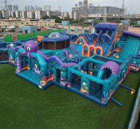 GF3-199 Octopus Theme Inflatable Park