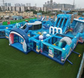 GF3-268 Whale Theme Inflatable Park