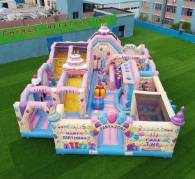 GF3-290 Birthdays Theme Inflatable Park