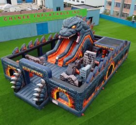 GF3-331 Godzilla Theme Inflatable Park