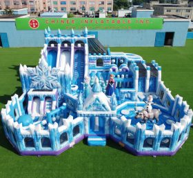 GF3-466 Frozen Theme Inflatable Park