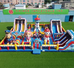 GF3-483 Paw Patrol Theme Inflatable Park