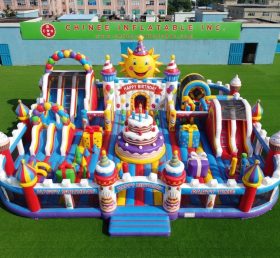 GF3-517 Birthdays Theme Inflatable Park