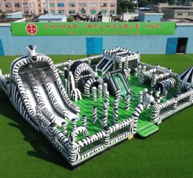 GF3-573 Zebra Theme Inflatable Park