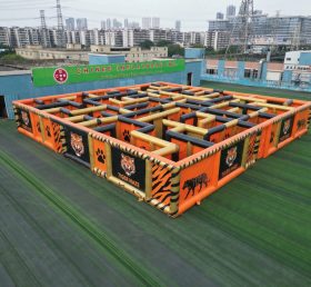 MAZE1-162 Tiger Theme Inflatable Maze