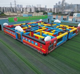 MAZE1-170 Train Theme Inflatable Maze