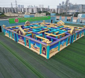 MAZE1-2 Aladdin Theme Inflatable Maze