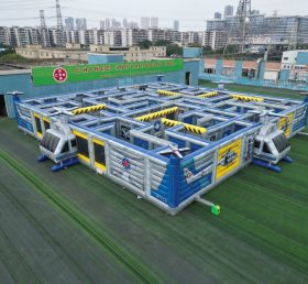 MAZE1-69 Helicopter Theme Inflatable Maz...