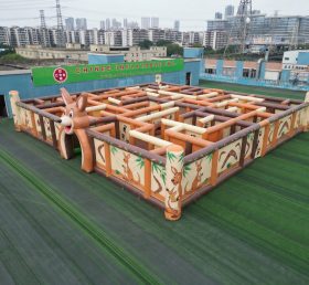MAZE1-77 Kangaroo Theme Inflatable Maze