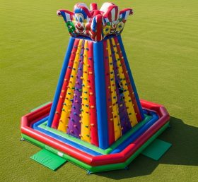 T11-4539 Clown Theme Inflatable Climbing...