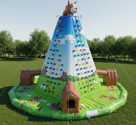 T11-4564 Dog Theme Inflatable Climbing W...