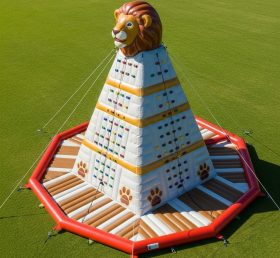 T11-4628 Lion Theme Inflatable Climbing ...