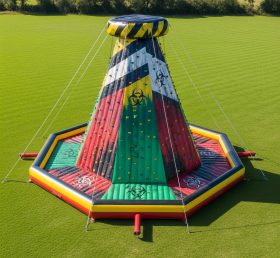 T11-4708 Toxic Theme Inflatable Climbing...