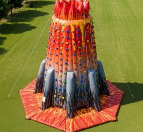 T11-4721 Volcano Theme Inflatable Climbi...