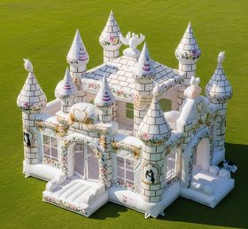 T2-8695 Weddings Theme Inflatable Castle...