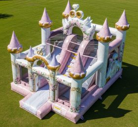 T2-8708 Weddings Theme Inflatable Castle...