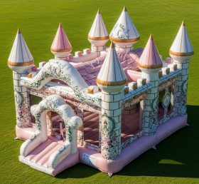 T2-8710 Weddings Theme Inflatable Castle...