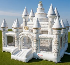 T2-8749 Weddings Theme Inflatable Castle...