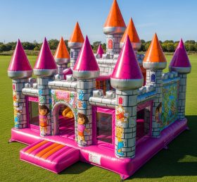 T5-2041 Dora Theme Inflatable Castles