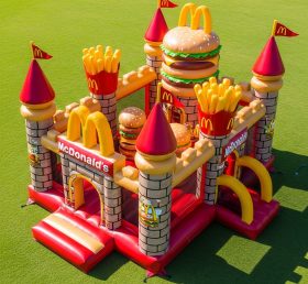 T5-2082 McDonald Theme Inflatable Castle...