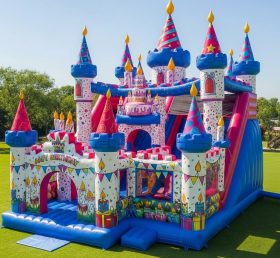 T5-2576 Birthdays Theme Inflatable Castl...